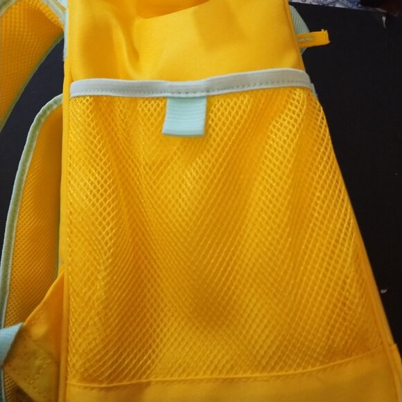 Yellow Water Resistant Backpack - Picture 4 of 5